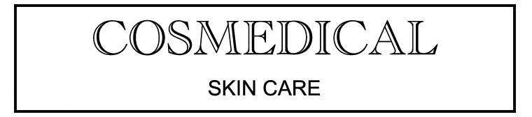 COSMEDICAL skin care logo